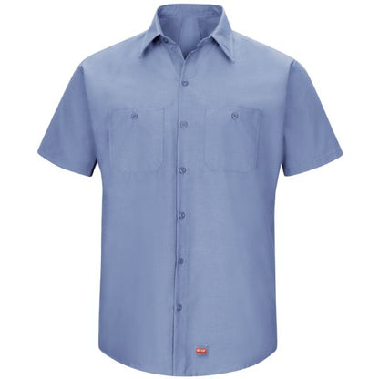 Red Kap Men's Short Sleeve Work Shirt with MIMIX®