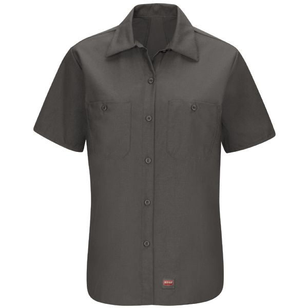 Red Kap Women's Short Sleeve Work Shirt with MIMIX®