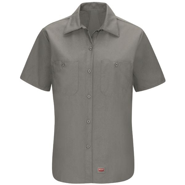 Red Kap Women's Short Sleeve Work Shirt with MIMIX®