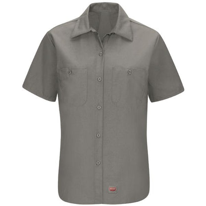 Red Kap Women's Short Sleeve Work Shirt with MIMIX®