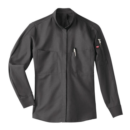 Red Kap Women's Long Sleeve Performance Pro+ Work Shirt with OilBlok + MIMIX®