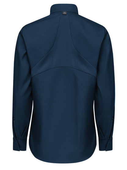 Red Kap Women's Long Sleeve Performance Pro+ Work Shirt with OilBlok + MIMIX®