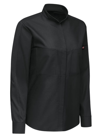 Red Kap Women's Long Sleeve Performance Pro+ Work Shirt with OilBlok + MIMIX®