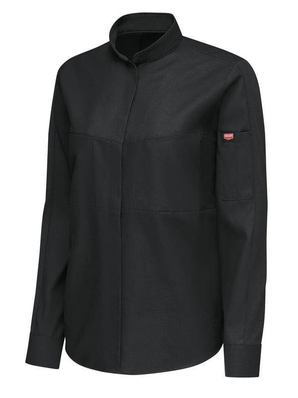 Red Kap Women's Long Sleeve Performance Pro+ Work Shirt with OilBlok + MIMIX®