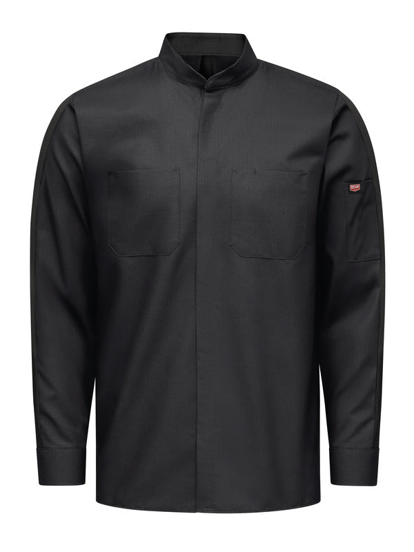 Red Kap Men's Long Sleeve Pro+ Work Shirt with OilBlok and MIMIX™