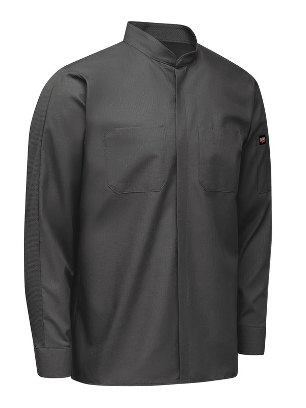 Red Kap Men's Long Sleeve Pro+ Work Shirt with OilBlok and MIMIX™
