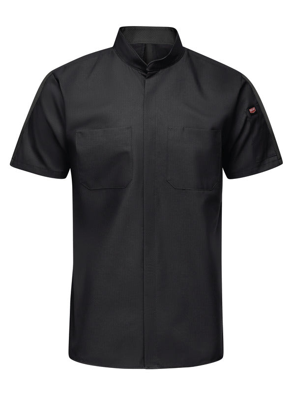 Red Kap Men's Short Sleeve Pro+ Work Shirt with OilBlok and MIMIX®