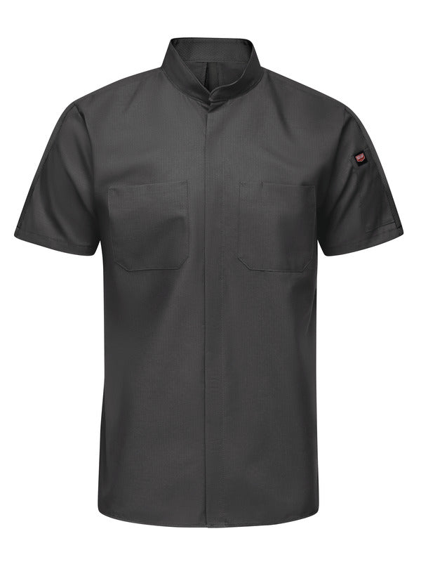 Red Kap Men's Short Sleeve Pro+ Work Shirt with OilBlok and MIMIX®