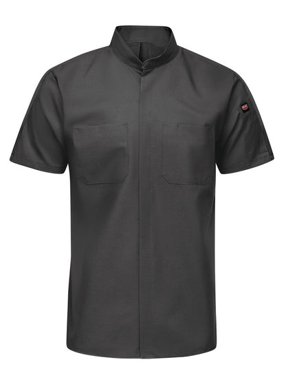 Red Kap Men's Short Sleeve Pro+ Work Shirt with OilBlok and MIMIX®