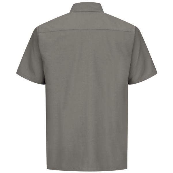 Red Kap Men's Short Sleeve Solid Rip Stop Shirt