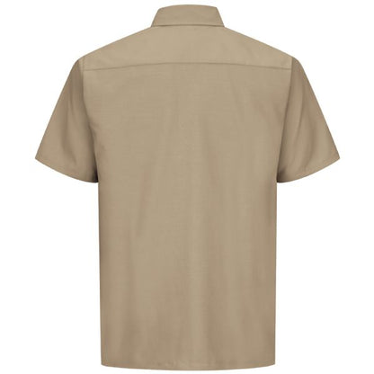 Red Kap Men's Short Sleeve Solid Rip Stop Shirt