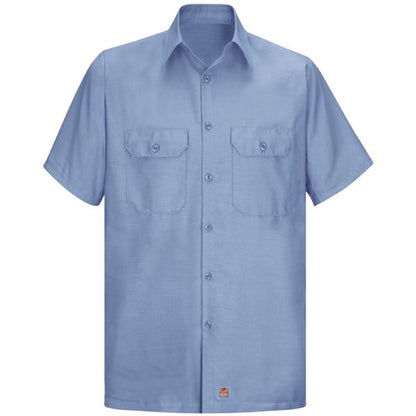 Red Kap Men's Short Sleeve Solid Rip Stop Shirt