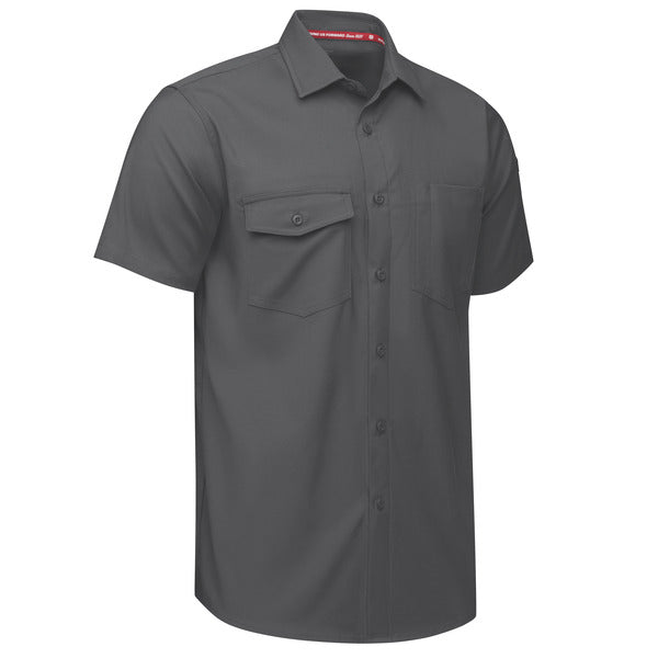 Red Kap Men's Cooling Short Sleeve Work Shirt