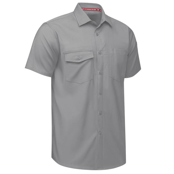Red Kap Men's Cooling Short Sleeve Work Shirt
