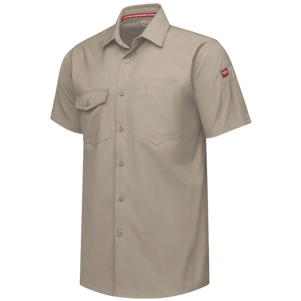 Red Kap Men's Cooling Short Sleeve Work Shirt