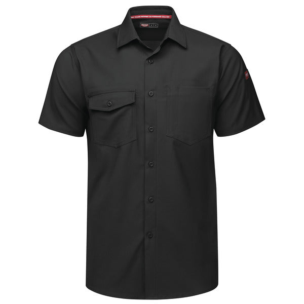 Red Kap Men's Cooling Short Sleeve Work Shirt