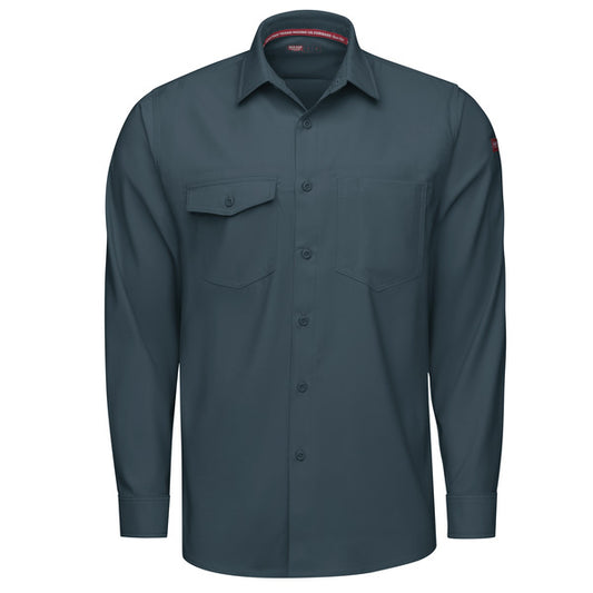 Red Kap Men's Cooling Long Sleeve Work Shirt
