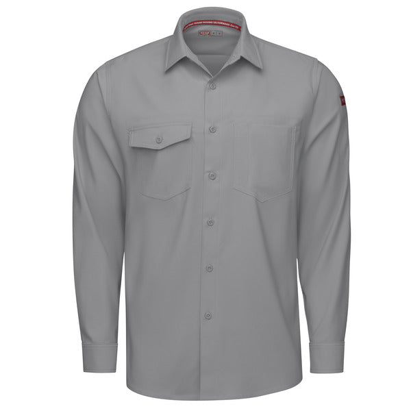Red Kap Men's Cooling Long Sleeve Work Shirt