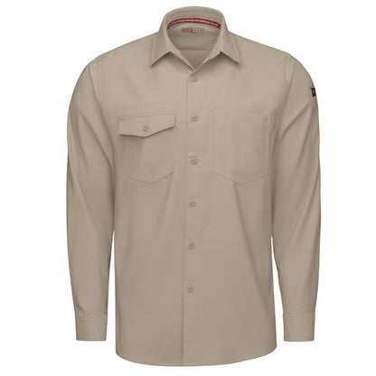 Red Kap Men's Cooling Long Sleeve Work Shirt