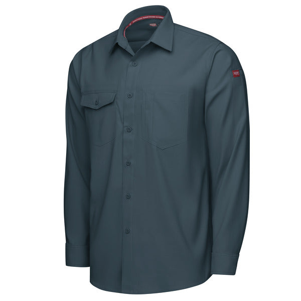 Red Kap Men's Cooling Long Sleeve Work Shirt