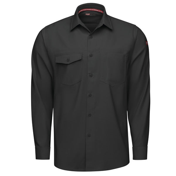 Red Kap Men's Cooling Long Sleeve Work Shirt