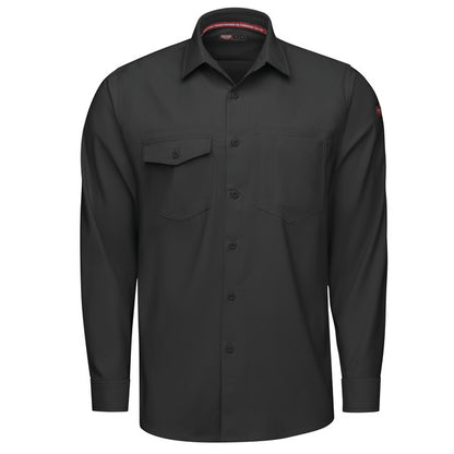 Red Kap Men's Cooling Long Sleeve Work Shirt