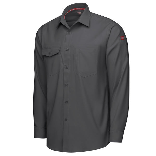 Red Kap Men's Cooling Long Sleeve Work Shirt
