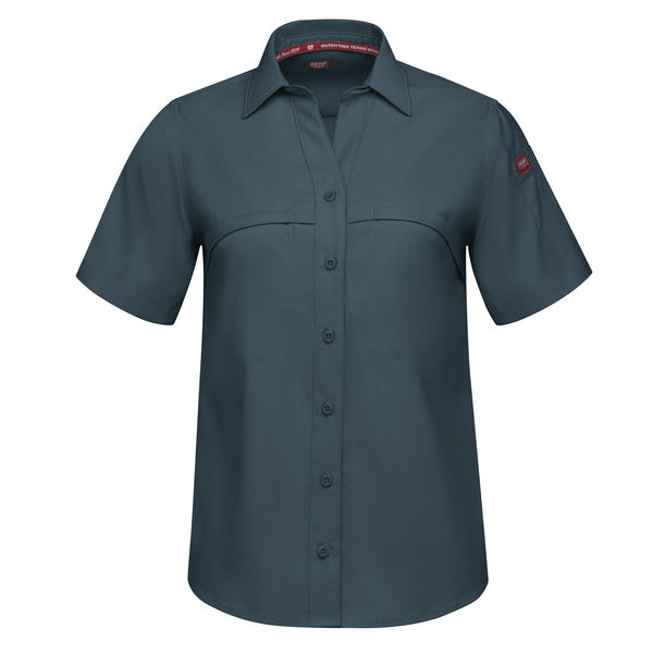 Red Kap Women's Cooling Short Sleeve Work Shirt