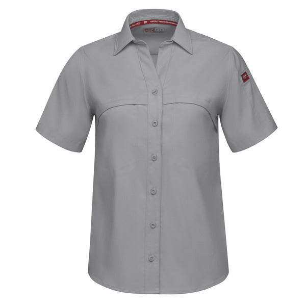 Red Kap Women's Cooling Short Sleeve Work Shirt