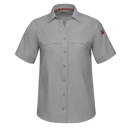 Red Kap Women's Cooling Short Sleeve Work Shirt