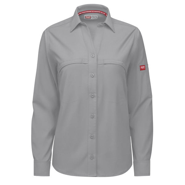Red Kap Women's Cooling Long Sleeve Work Shirt