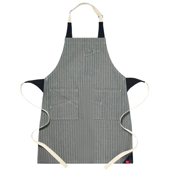 Red Kap Herringbone Flex Strap Utility Bib Apron - Herringbone