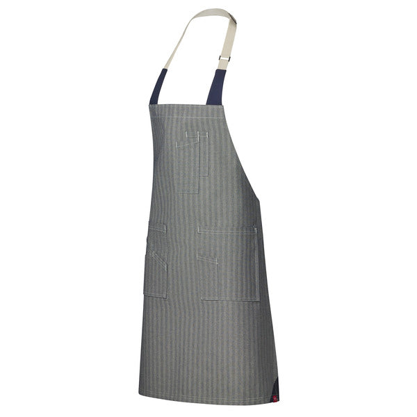 Red Kap Herringbone Flex Strap Utility Bib Apron - Herringbone