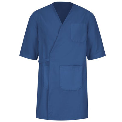 Red Kap Collarless Butcher Wrap