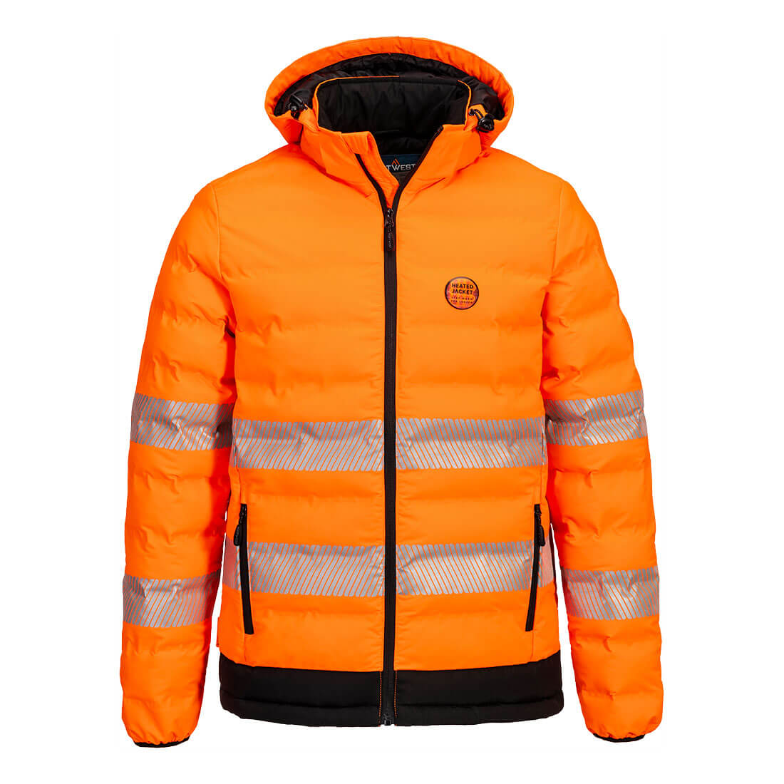 Portwest Hi Vis Ultrasonic Heated Tunnel Jacket