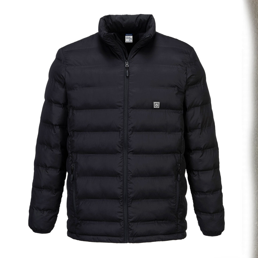 Portwest Ultrasonic Heated Tunnel Jacket - Black