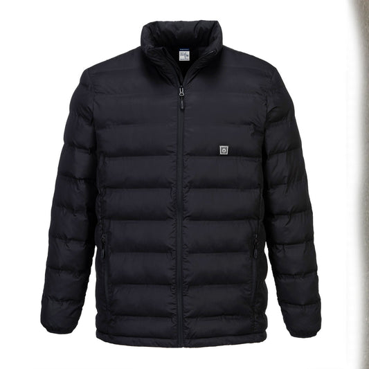 Portwest Ultrasonic Heated Tunnel Jacket - Black