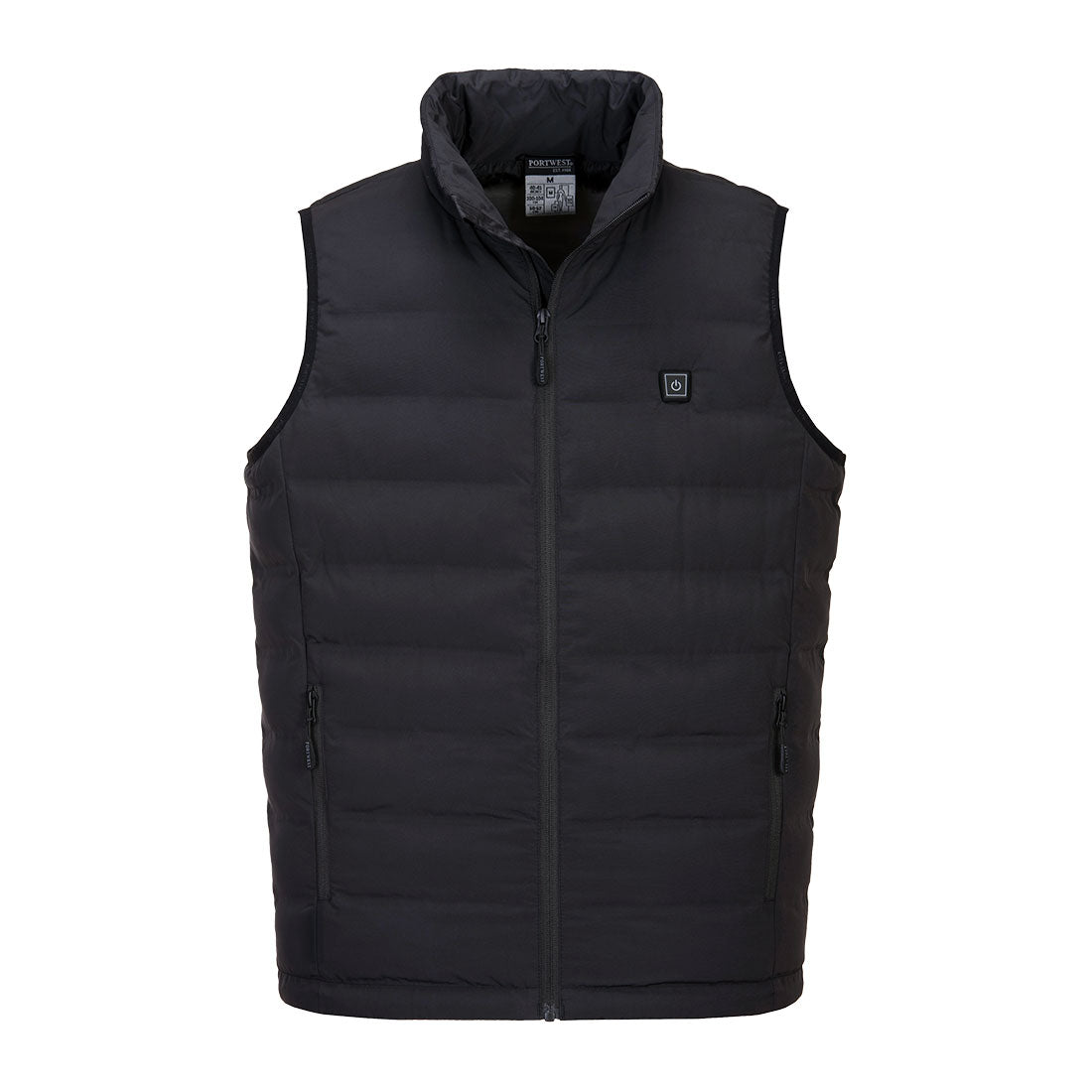 Portwest Ultrasonic Heated Tunnel Bodywarmer - Black