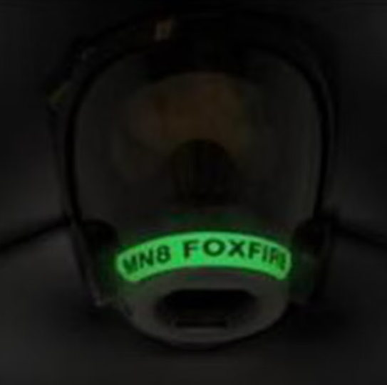 Illuminating SCBA Facepiece Identifier MSA