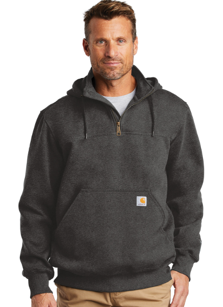 Carhartt ® Rain Defender ® Paxton Heavyweight Hooded Zip Mock Sweatshirt