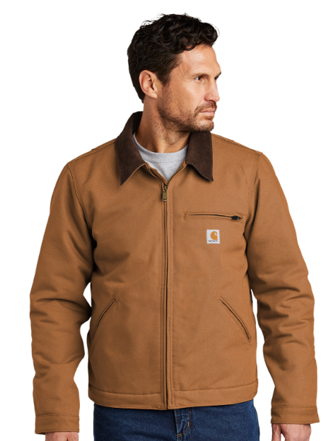 Carhartt MEN S BLANKET LINED DETROIT JACKET RELAXED FIT DUCK 1 WARM RATING