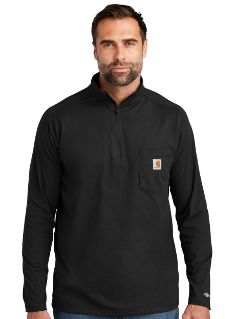 Carhartt Force® 1/4-Zip Long Sleeve T-Shirt