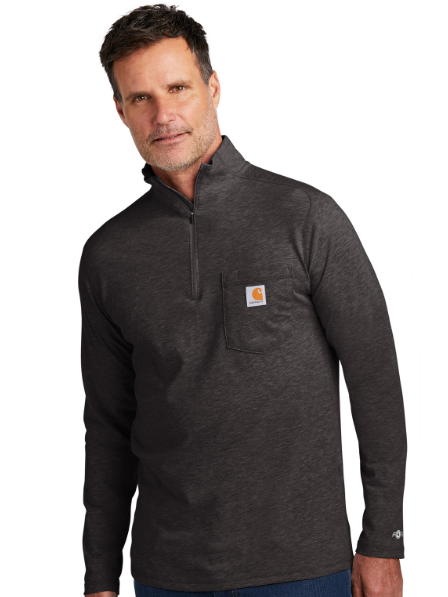 Carhartt Force® 1/4-Zip Long Sleeve T-Shirt