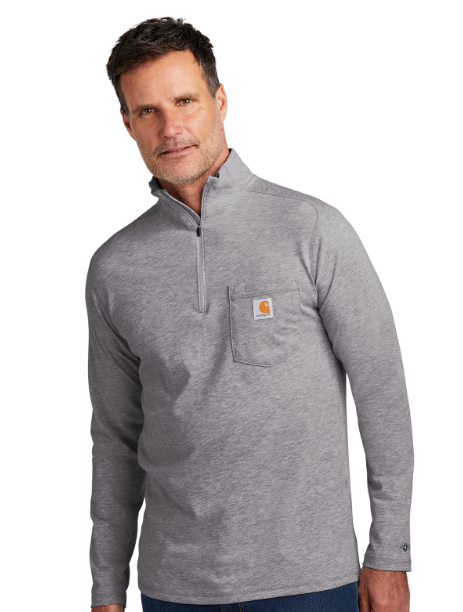 Carhartt Force® 1/4-Zip Long Sleeve T-Shirt