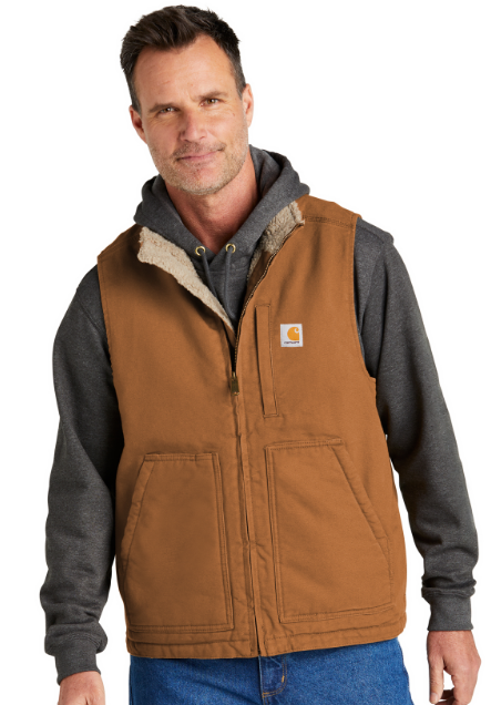 Carhartt® Sherpa-Lined Mock Neck Vest