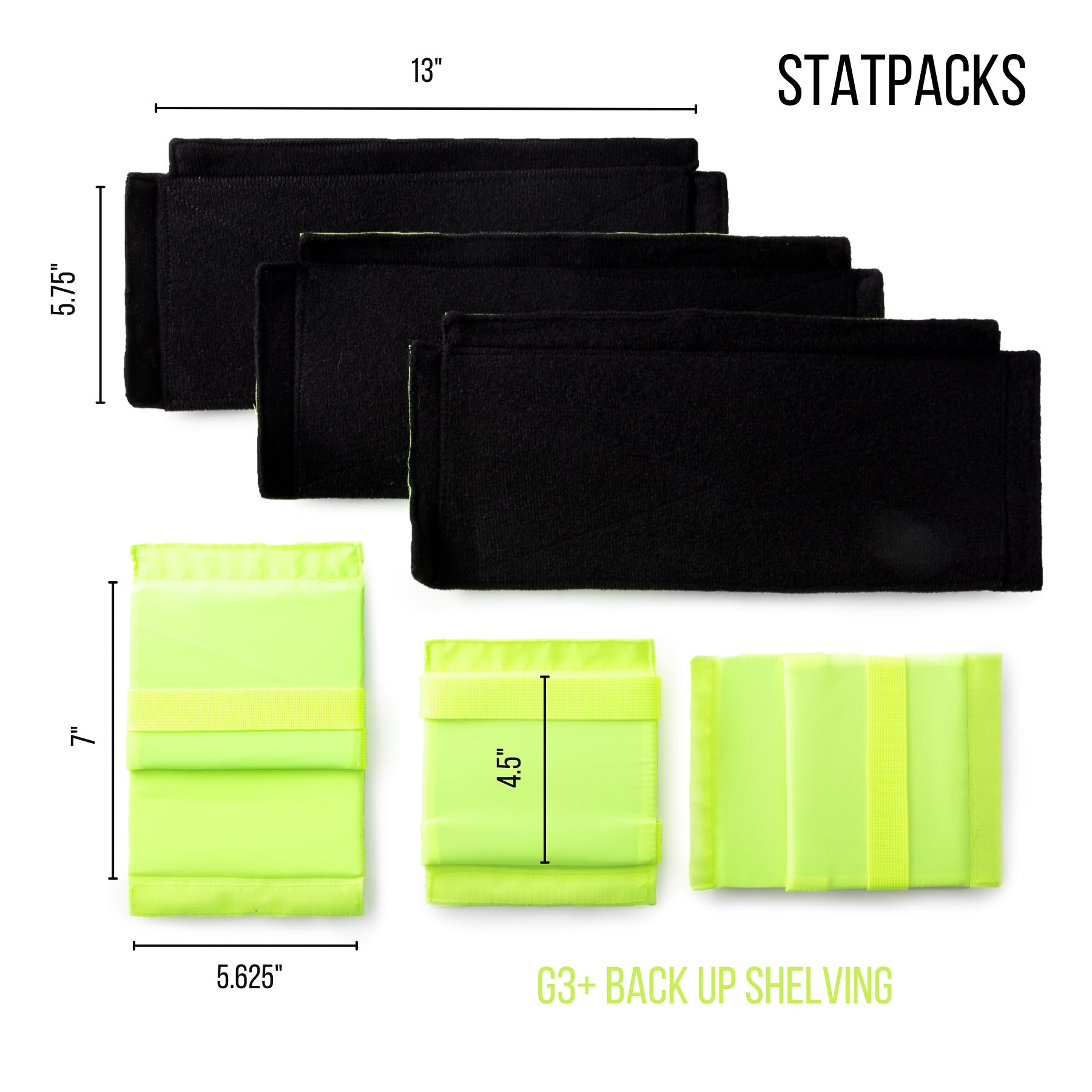 StatPacks G3+ Backup – Shelving Kit