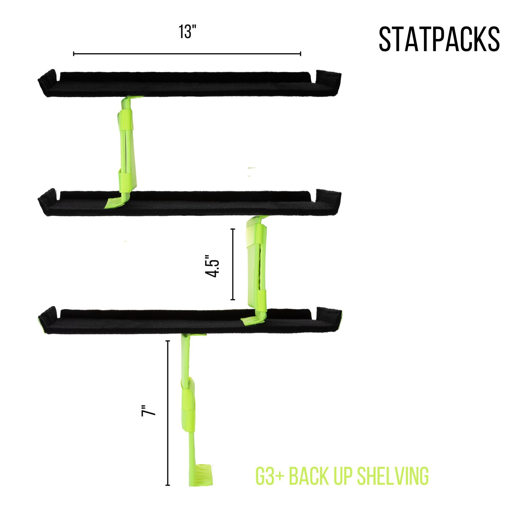 StatPacks G3+ Backup – Shelving Kit