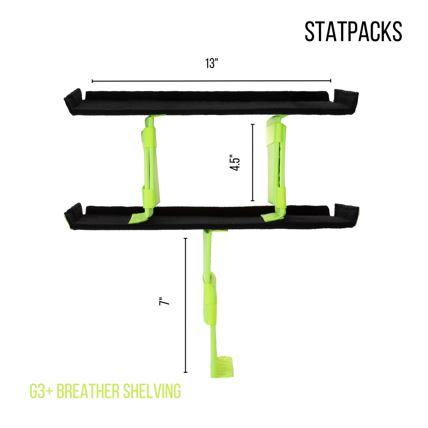 StatPacks G3+ Breather – Shelving Kit