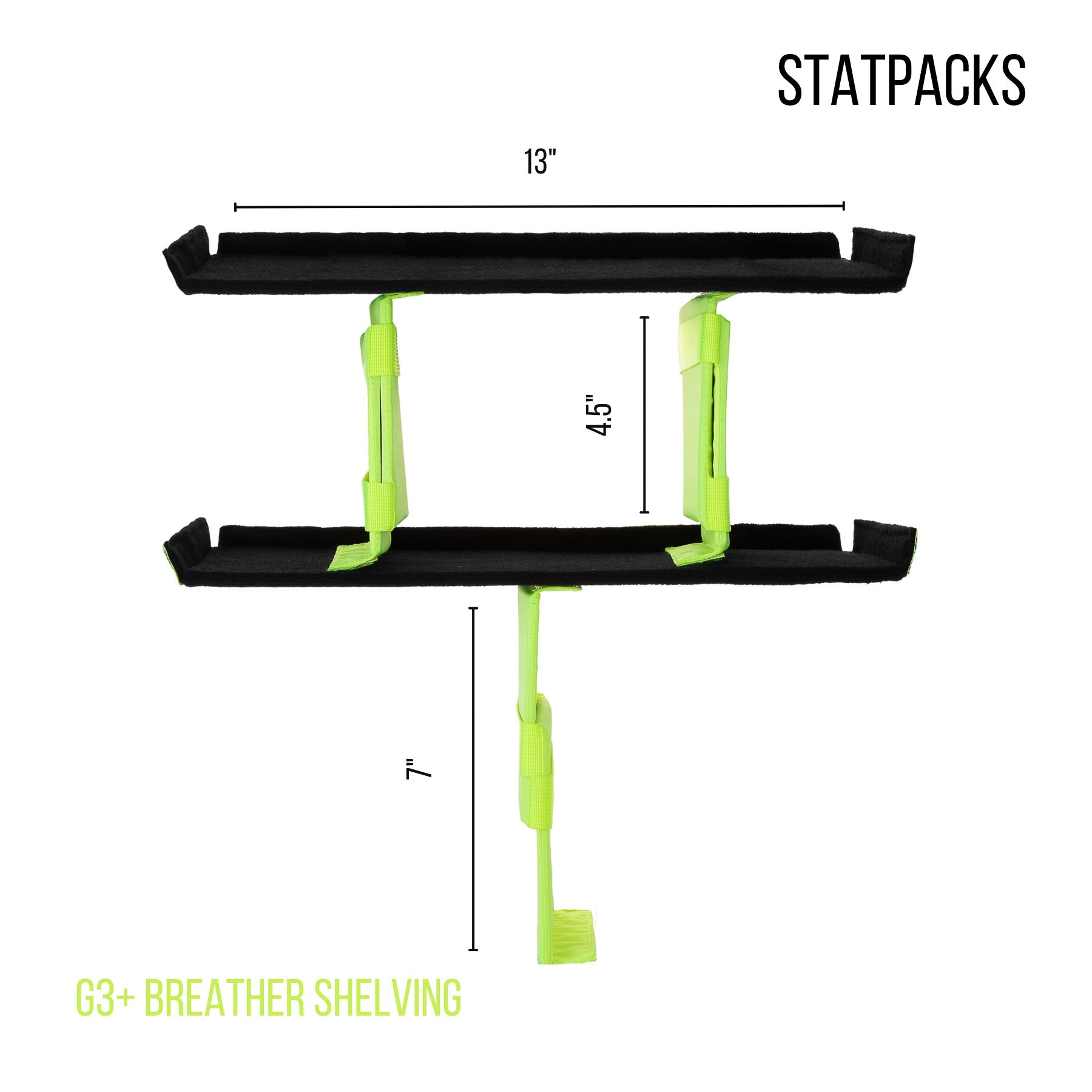 StatPacks G3+ Breather – Shelving Kit