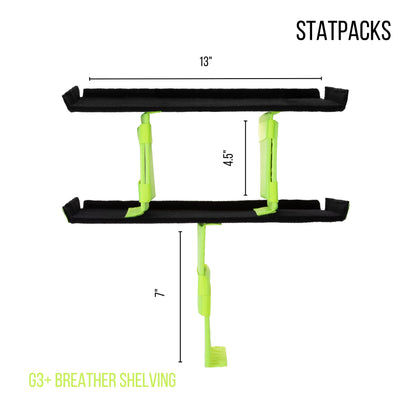 StatPacks G3+ Breather – Shelving Kit